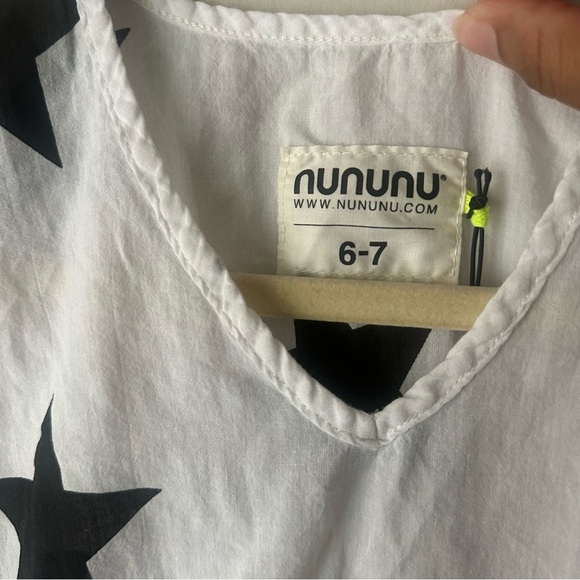 Nununu Star Kaftan Dress Size 6-7 years - Picture 3 of 7